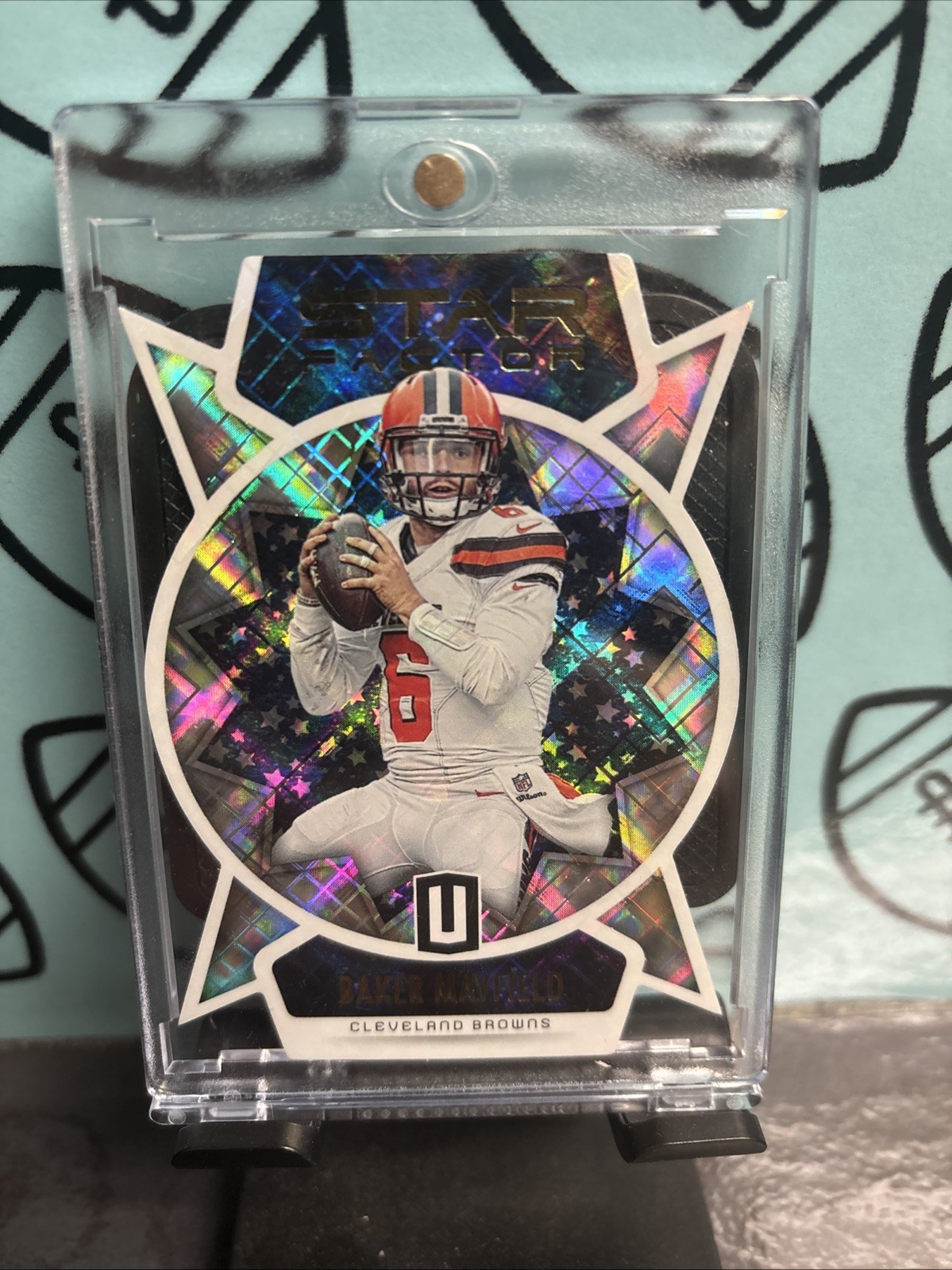 2019 Panini Unparalleled - Star Factor Die-Cuts Baker Mayfield #SF-BM
