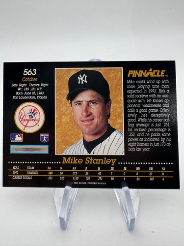 1993 Pinnacle MLB Baseball #s 300-620 - You Pick - Fill Your Set - Picture 287 of 365