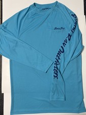 Bimini Bay Outfitters Men S Fishing Shirt Turq Long Sleeve Performance UPF Solar