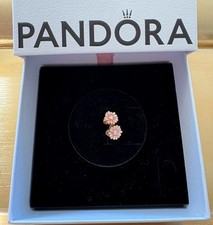 PANDORA Schmuck Damen-Ohrstecker Pinke Gänse...