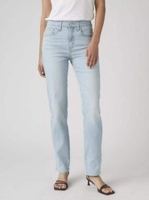 Levi's Womens Eternal Indigo Light 724 High Rise Straight Jean