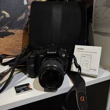 Sony Alpha A200 DSLR Camera with 18-70mm Lens, Camera Bag And Charger  - Tested