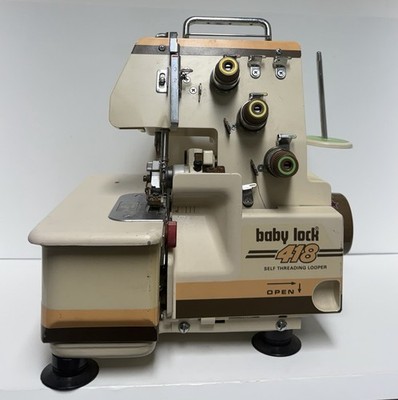 Baby Lock 418 Self Threading Looper Serger.  [for  Parts or not working]