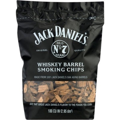 Jack Daniel's 180 Cu. In. Whiskey Barrel Wood Smoking Chips 01749 Pack of 6 Jack