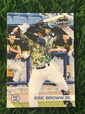 2024 Biloxi Shuckers Eric Brown Jr RC Rookie Brewers Minor League Card. rookie card picture
