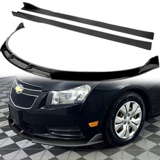 9pcs Front Bumper Lip Side Skirt Extensions Diffuser For Chevy Cruze 2011-2014
