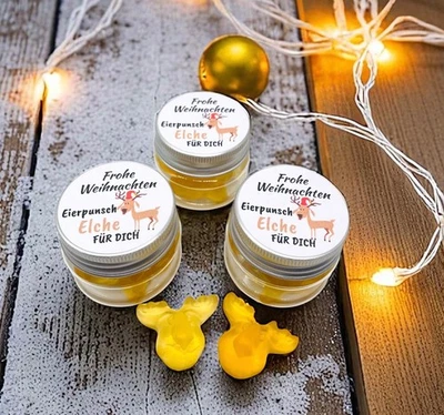 MARKENLOS Christmas gift egg punch moose, gift Christmas Advent gift