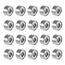 20pcs 693ZZ Deep Groove Ball Bearings Z2 3x8x4mm Double Shielded Carbon Steel