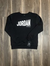 Air Jordan Sweatshirt Youth XL 13-15 Black Pullover Wheaties Logo Boys Jump Man