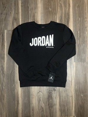 Air Jordan Sweatshirt Youth XL 13-15 Black Pullover Wheaties Logo Boys Jump Man