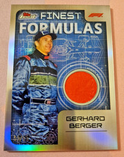 2024 Topps Finest Formula 1 F1 Gerhard Berger #FF-BER Relic Patch 55/99
