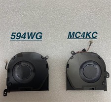 Pair of Dell Precision 5570 15.6" Genuine Cooling Fans MC4KC 594WG 0594WG P13