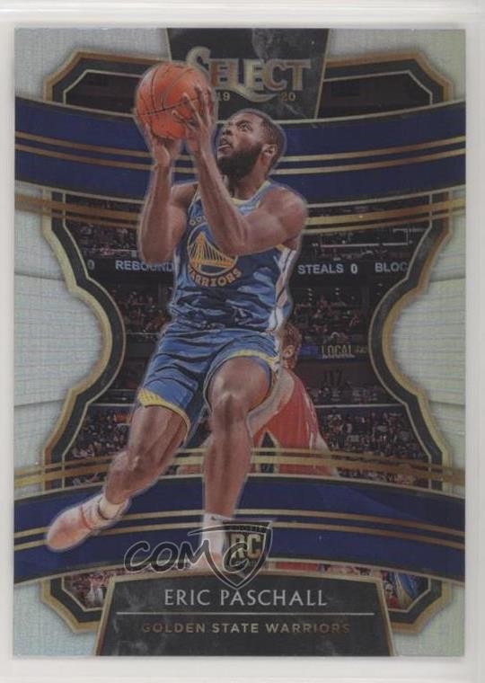 2019-20 Panini Select Concourse Silver Prizm Eric Paschall #12 e5r