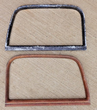 1939 Chevy 4dr Sedan Rear Door Window Garnish Moldings Original Gm Pair M Deluxe