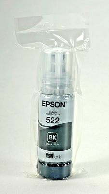 #ad Genuine Epson 522 Black Ink Bottles for ET 2720 ET 2800 ET 2803 ET 4700 ET 4800 $10.99