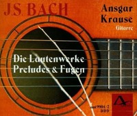 Krause Ansgar - Complete Works For Lute - Cd - G4Z