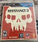 New ListingInsomniac Games Resistance 3 PS3 3D PlayStation Move M Rated Shooter