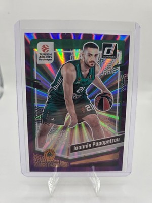 Ioannis Papapetrou [Purple Laser] #66 2023 Panini Donruss EuroLeague