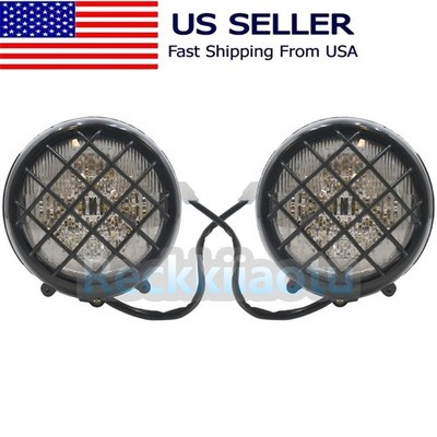 2pcs Led Headlights For Yamaha Warrior / Wolverine / Kodiak 2GU-84159-00-00