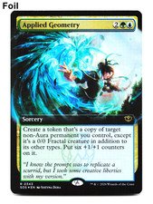 Applied Geometry (Extended Art) - FOIL - [Secrets of Strixhaven] MTG SOS 343 NM