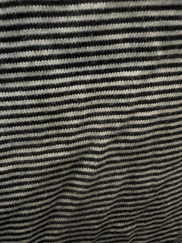 Рубашка мужская Calvin Klein Liquid Touch черная белая полоса короткий рукав - Изображение 3 из 4