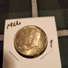 1964  Kennedy Half Dollar 90% SILVER 50c Coin 1st Year US Mint Coin 9