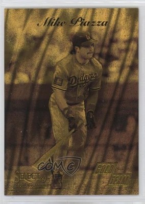 1995 Select Certified Edition Gold Team Mike Piazza #5 HOF 18o2