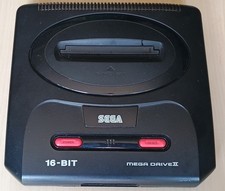 SEGA Mega Drive II Console Power Supply Video Lead Megadrive 2 - TESTED, WORKING