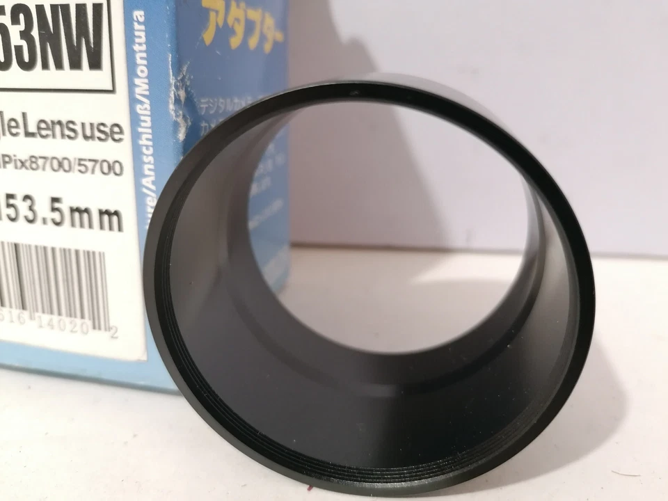 Raynox RT5253NW Wide Angle Lens Adapters for Nikon Coolpix 8700 5700 camera - Image 2 of 3