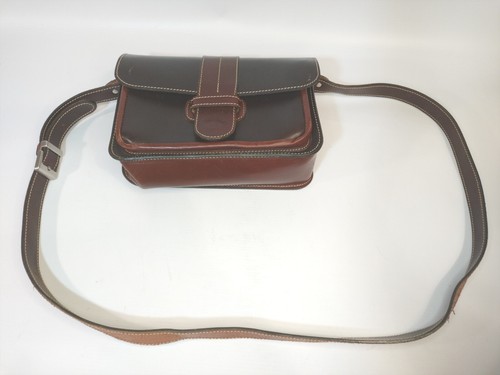Leather Purse Shoulder Bag Dark Brown Unbranded - Picture 3 of 13