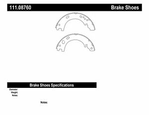 Parking Brake Shoe Premium Shoes Preferred Rear Centric La Foto Se Está Cargando Freno De Estacionamiento Zapato Premium Zapatas