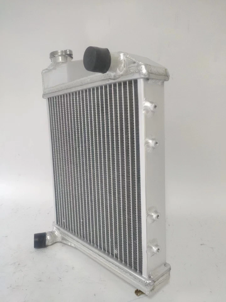 Radiador de aluminio de 2 filas apto para Mini Cooper/Austin/Rover/Morris (MT) 1961-1990 Foto 3 de 4