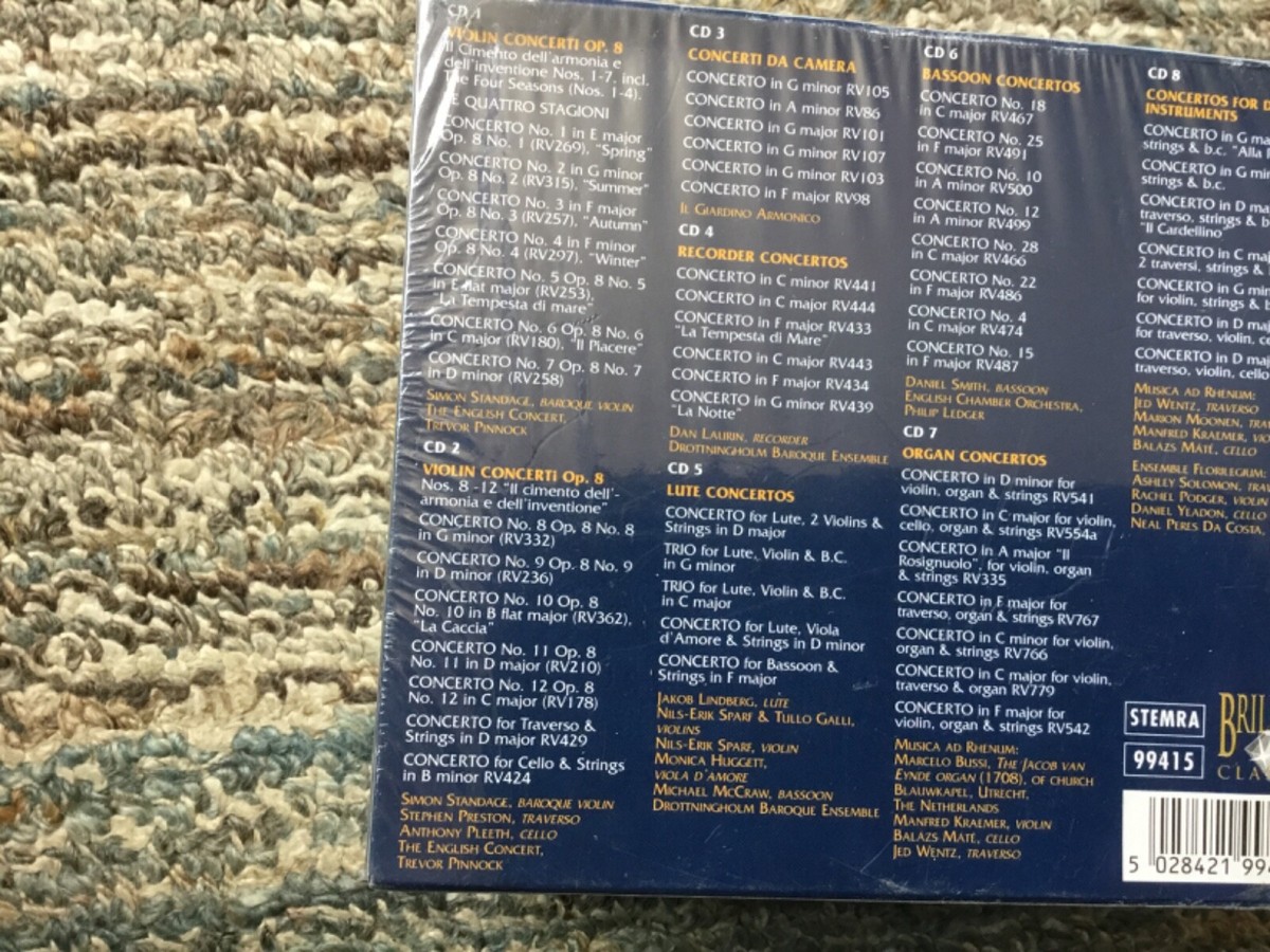 ヴィヴァルディ   コレクション VIVALDI COLLECTION(2CD) - Amazon.com Music