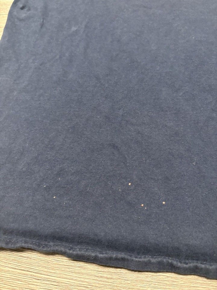 Red Hot Chili Peppers 2005 Tour Las Vegas Navy Blue T Shirt Large Rare