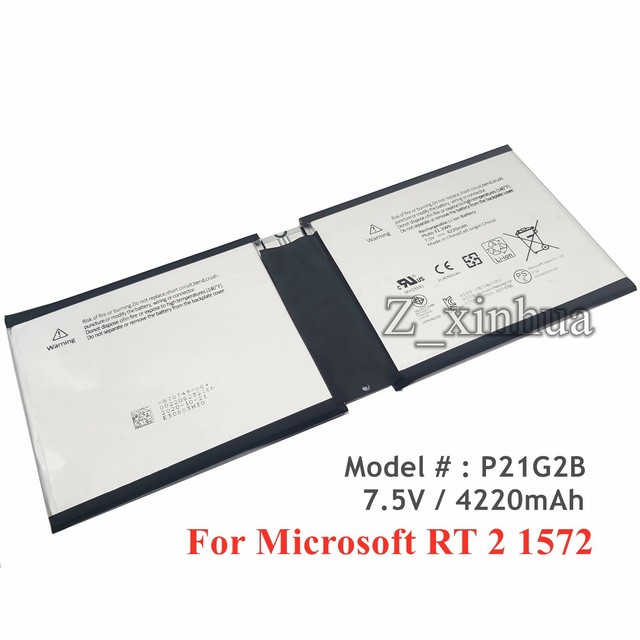Genuine Battery P21g2b For Microsoft Surface Series 2 Rt2 1572 Pluto Replace For Sale Online Ebay