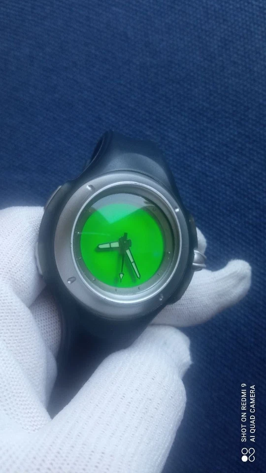 Reloj digital analógico Zeon vintage raro ZR21586 DE cronógrafo correa de silicona Foto 2 de 4