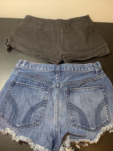 Lot Of Women’s Booty Shorts Cut Offs Hollister Victoria Secret Sizes 1 2 3 - Picture 7 of 24