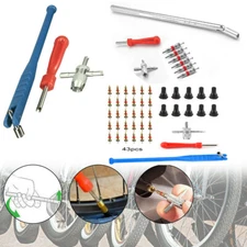 Valve Stem Installer Chrome Tool Puller Car Tire Plug Core Remover Repair