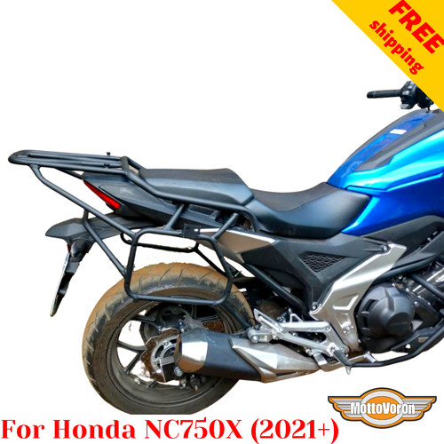For Honda NC750X Luggage rack system NC750X Pannier rack for Monokey