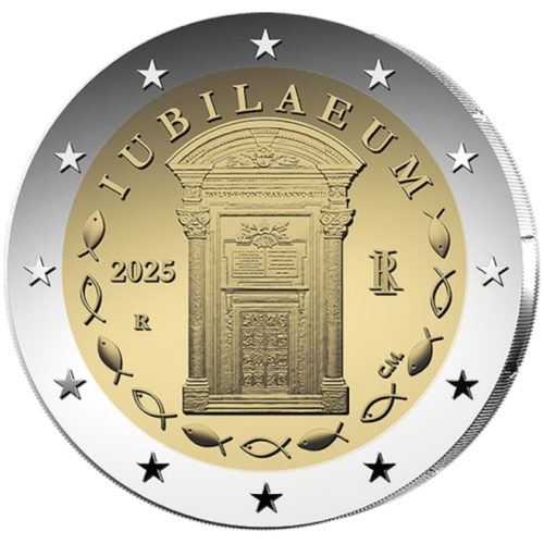 2025 Italy € 2 Euro UNC Coin - Catholic Jubilee Holy Year 2025 Pilgrims of Hope
