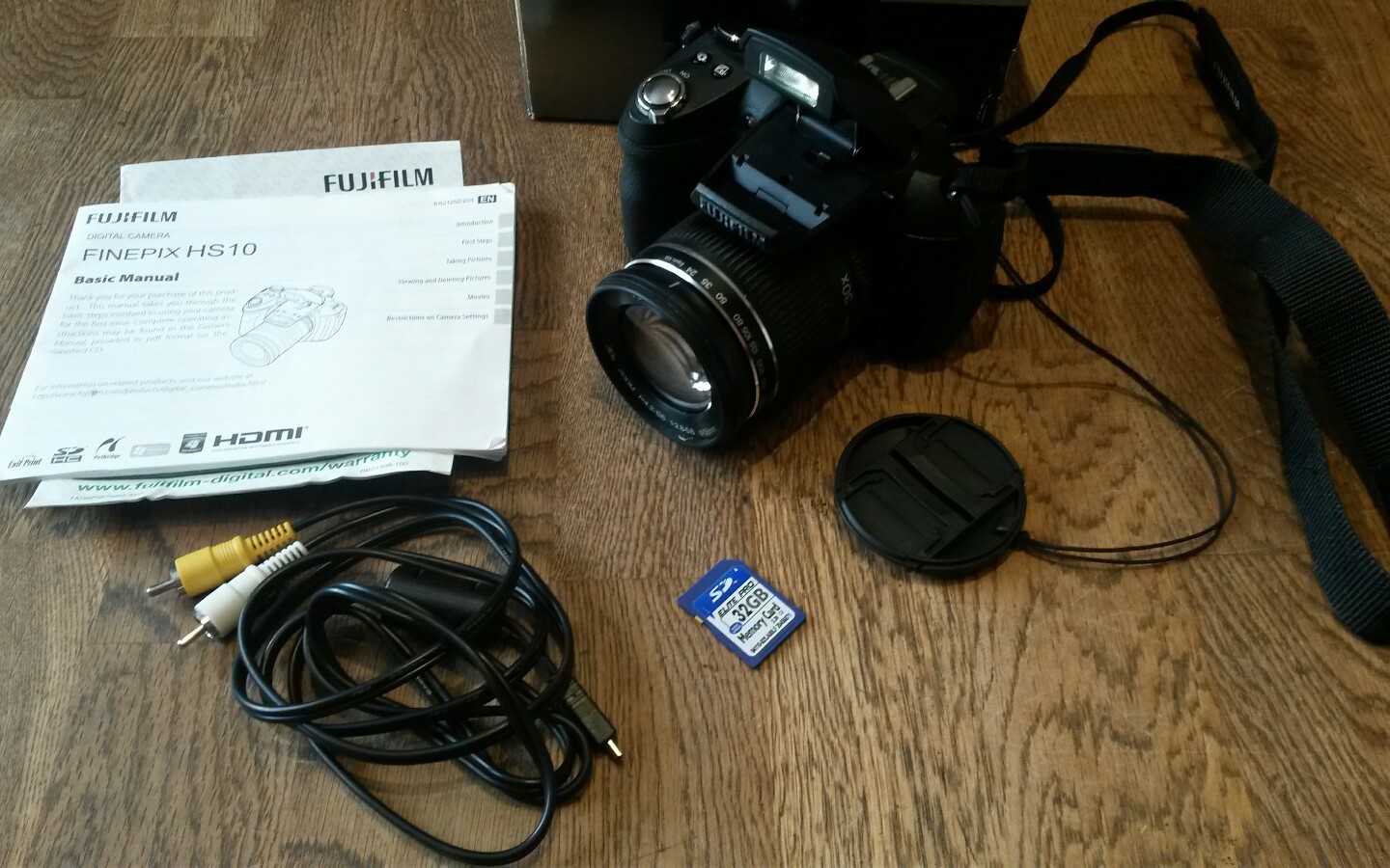 Fujifilm FinePix HS Series HS10 10.3MP Digital Camera - Black for sale  online | eBay
