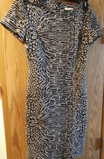 Calvin Klein Dress, Size S Black And Grey