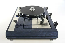 Tonearm Base and Front Panel for Turntable Thorens TD520 made of Stainless Steel