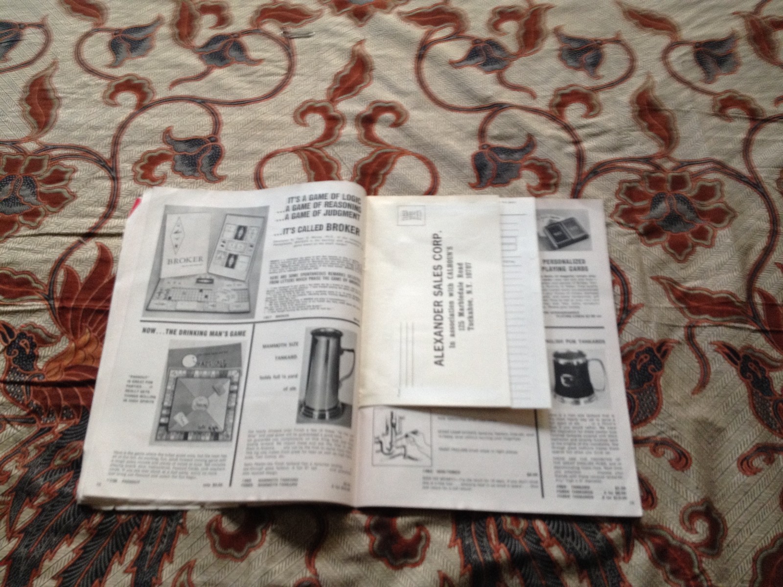 Alexander Sales (Fall 1967) Tuckahoe, New York .Mens Innovation