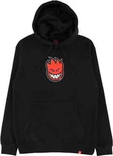 Spitfire Bighead Mid Men's Hoodie - Black