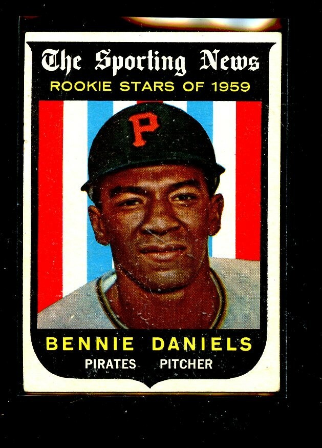 1959 TOPPS #122 BENNIE DANIELS PIRATES VGEX E06657