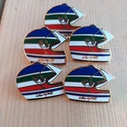 5 x Ivan capelli F1 Metal Pin Badge job lot UK SELLER