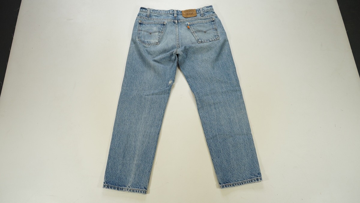 Rare Vintage LEVI'S STRAUSS & CO 505 Zip Fly Denim Jeans 90s 2000s