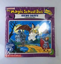 (SEALED)The Magic School Bus: "Going Batty" Scholastic Vintage, With Toy!