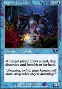 Cephalid Looter x4 - Odyssey - NM-Mint, English - Odyssey